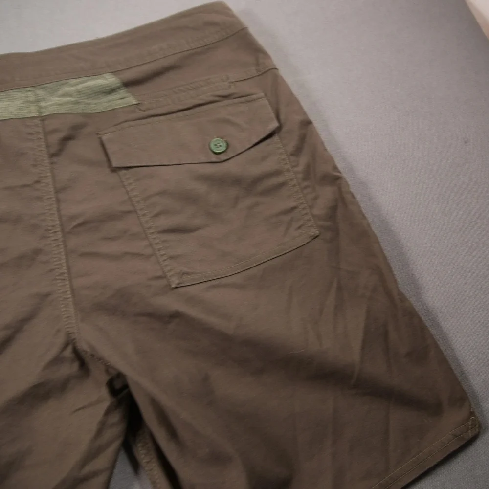 Roark Revival RS260 Board Shorts Men Shorts 32 Travel Hiking Brown Cargo